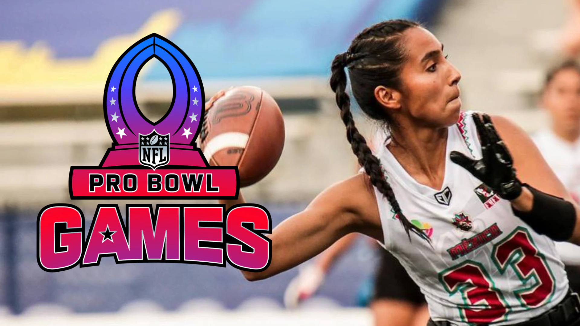 NFL:s första flaggfotbollsmatch är höjdpunkten under årets Pro Bowl - SWE3 thumbnail