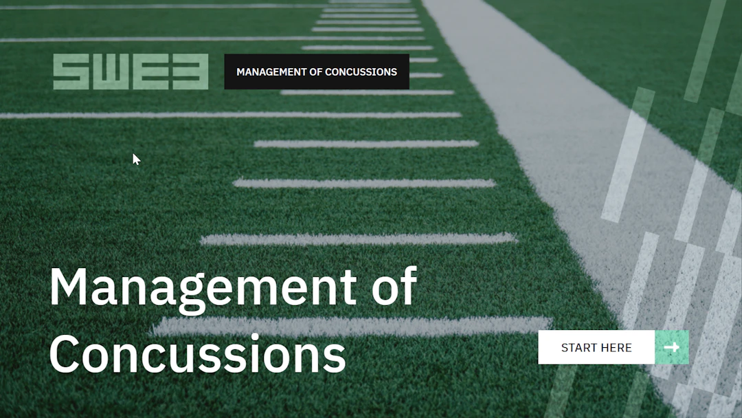 Management of Concussions - SWE3 thumbnail